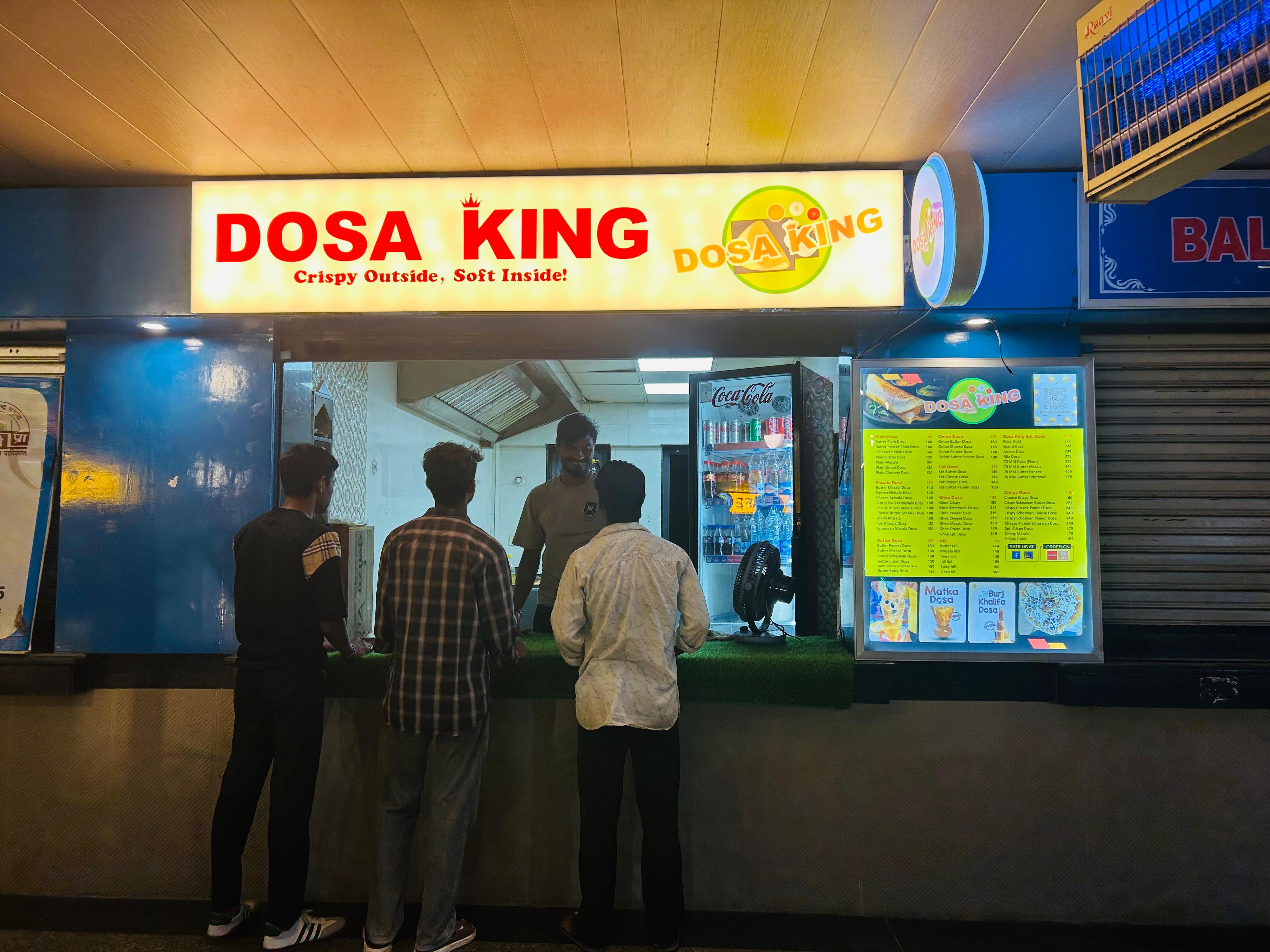 Dosa King Food Court Bay at Agra Chaupati Food Court
