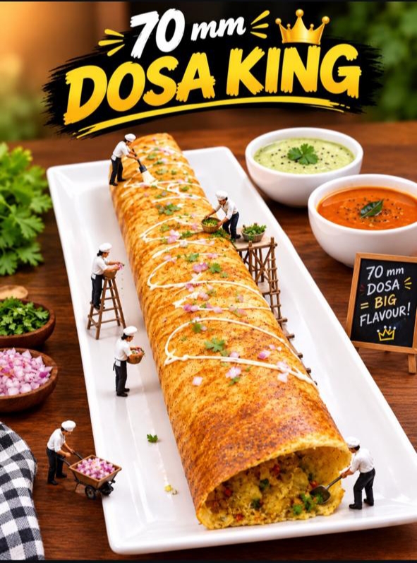 70mm Dosa King Signature Big Flavour Dosa